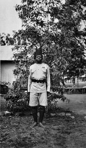 Soldado keniano, c.1914 de English Photographer